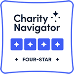 Charity Navigator four star badge