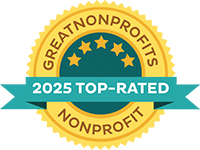 Great Nonprofits 2025 top rated badge