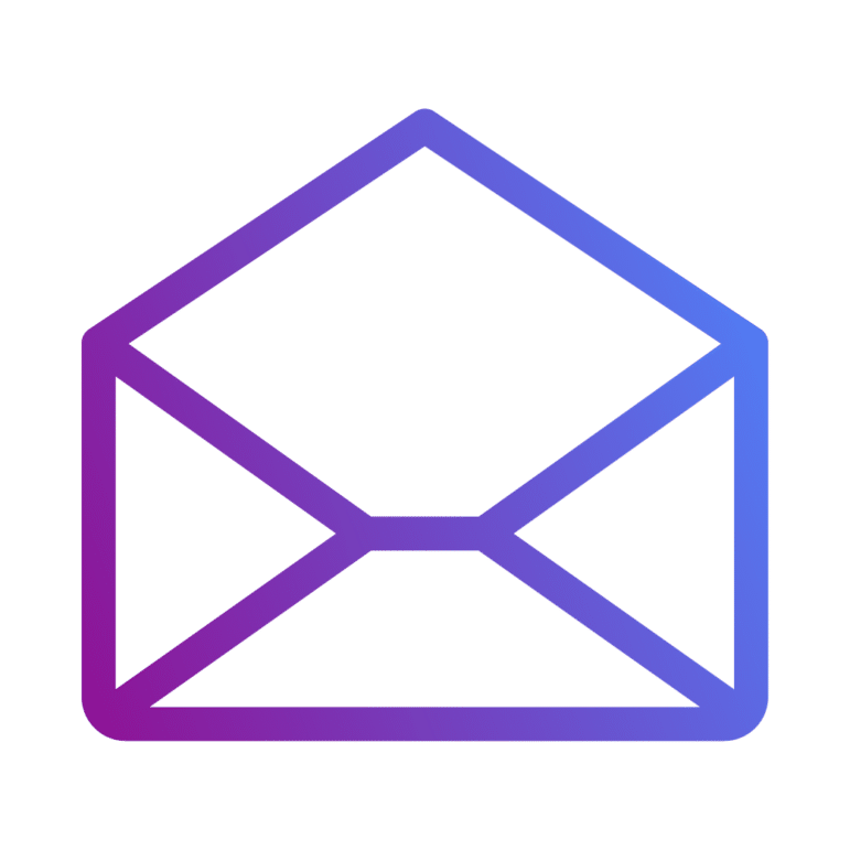 Open envelope icon