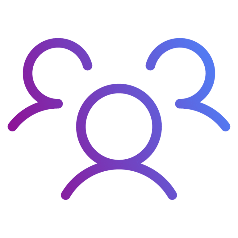 Icon of three people